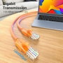 Vention Cable de red RJ45 UTP IBEoF Cat.6 1 m Naranja